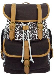 K-Cliffs Adult's Backpack 21 L Laptop Backpack Brown - Price in India ...