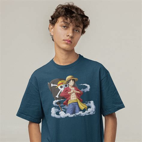 LUFFY- ONE PIECE Color Navy Blue Maroon – dmonkeyfamily