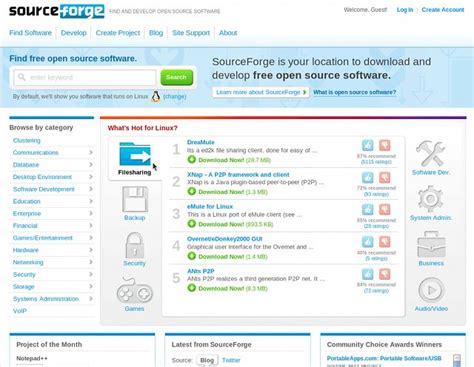 How to Use SourceForge 的图像结果