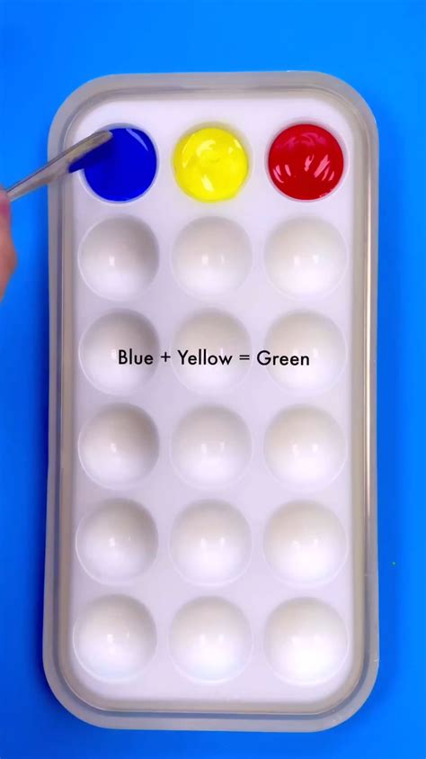 Mixing Color: I Like This Visual Representation Of Mixing Different