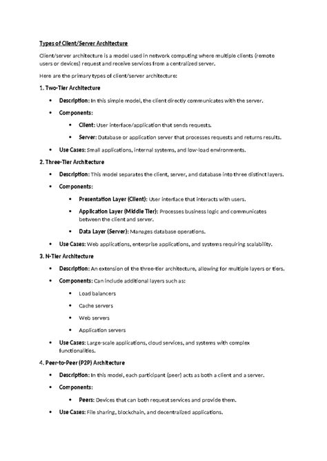 Image result for Types of Client Server Models