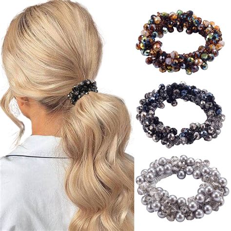 Beaded Ponytail Holders