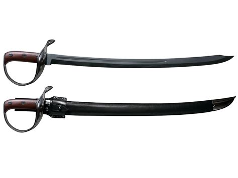 Cold Steel 1917 Hybrid Cutlass Sword 25 1055 Carbon Steel Blade
