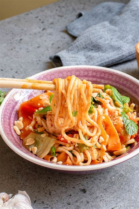 Bang Bang Chicken Noodles