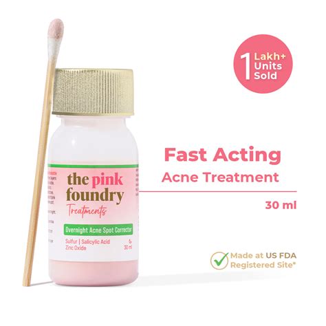 Buy Overnight Acne Spot Corrector 30 ml | The Pink Foundry