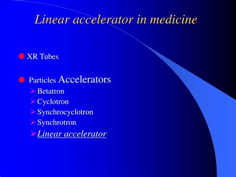 Image result for How a Linear Accelerator Works