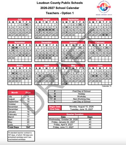 School Board Retains Calendar Structure for 2026 | Education ...