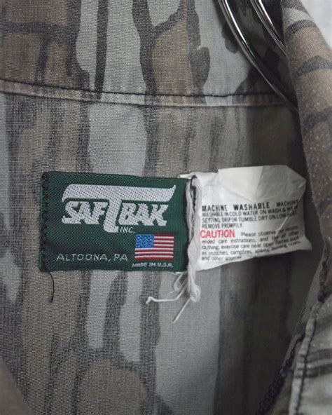 90s camouflage shirt jacket / made in usa / size ML | " YEAH " used ...