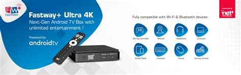 Fastway+ Ultra 4K Android TV Box