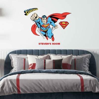 RoomMates Classic Superman Peel & Stick Giant Wall Decals | Michaels