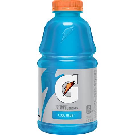Gatorade Cool Blue Thirst Quencher Sports Drink, 32 oz Bottle – Walmart ...