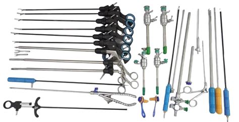 Laparoscopic Surgery Set Laparoscopy Endoscopy Trocar Grasper Clip ...