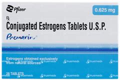 Premarin 0.625 MG | Order Premarin 0.625 MG Tablet Online at Truemeds