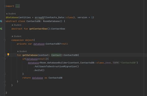 Room Database Android 的图像结果