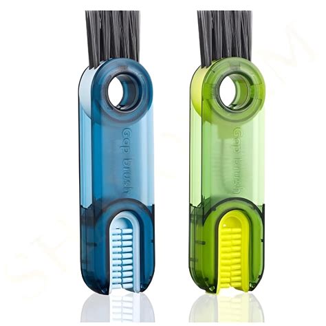 KITCHEN CRAFTOPIA 3 in 1 Multifunctional Crevice Cleaning Brush, U ...