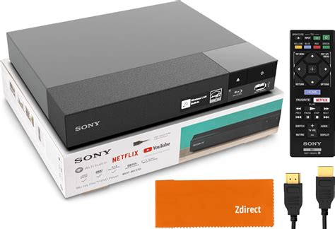 Amazon.com: Sony BDP-BX370 Blu-ray Disc Player with Built-in Wi-Fi and ...
