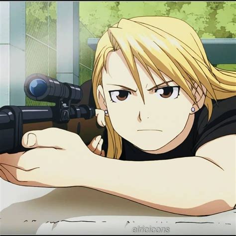 .* Riza Hawkeye icon .* | Fullmetal alchemist, Alchemist, Fullmetal ...