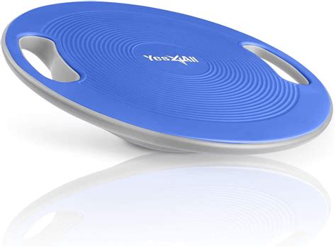 Yes4All Wobble Balance Board, 16 in Surface, for Exercise Balance Trainer - Classic Blue ...