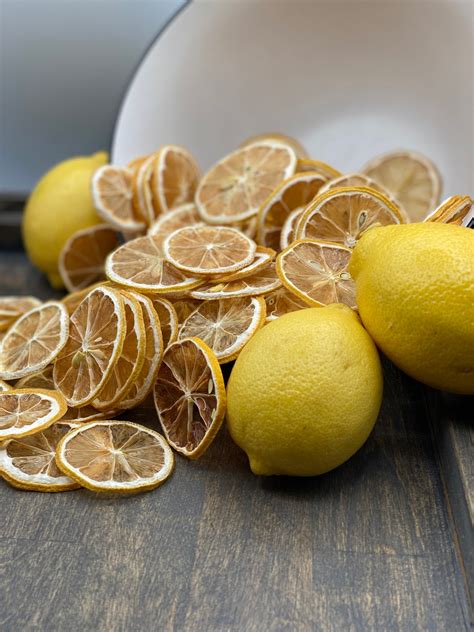 Dried Lemon Slices- All Natural Dried Lemon Slices - Natural Dried ...