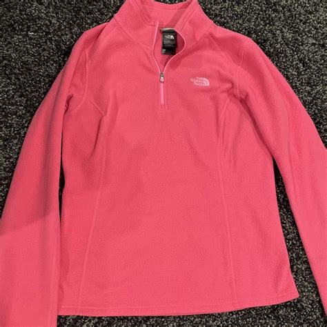 The North Face Women's Pink Sweatshirt | Depop