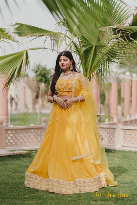 Ethereal Elegance Yellow Lehenga – Tailormade