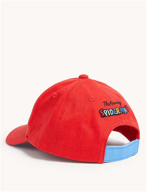 Buy Kids’ Pure Cotton Spider-Man™ Cap at Marks & Spencer