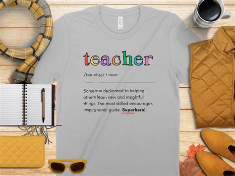 Inspirational Teacher T-shirt, Gift for Favorite Teacher, Teacher Appreciation Shirt, Cute ...
