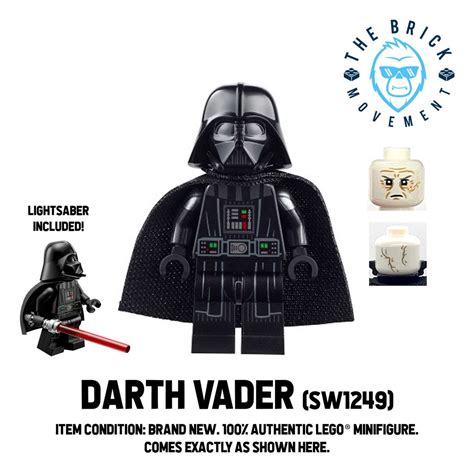 LEGO STAR WARS Darth Vader Minifigure – The Brick Movement