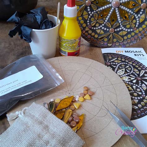 Mosaic Kits for adults - Berry Créatif Mosaics