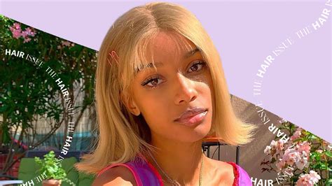 Golden Blonde Hair On Black Women