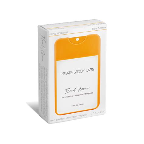 3-in-1 Sanitizer / Moisturizer / Fragrance - Floral Essence – Private ...