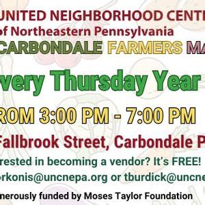Carbondale Farmers Market , 185 Fallbrook Street, Carbondale, PA, 23 ...