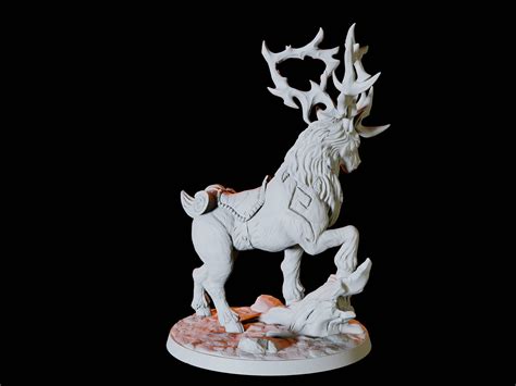 Giant Elk or Deer Miniature for D&D Dungeons and Dragons - Etsy Canada