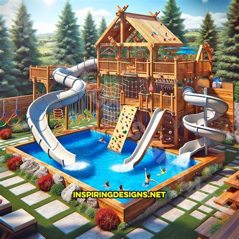 Backyard Pool Playgrounds: Bring the Water Park Home