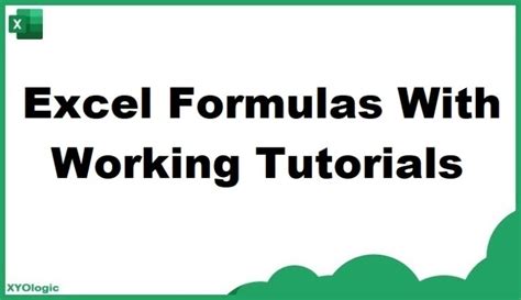Using Formulas in Excel 的图像结果