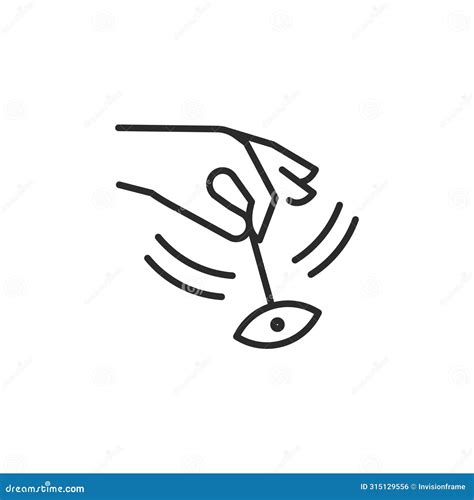 Hypnosis Spiral Watch Icon Vector | CartoonDealer.com #315129556