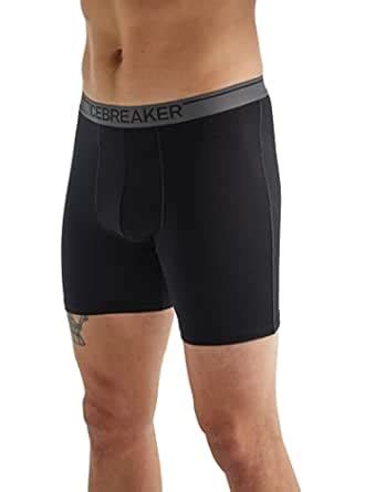 Icebreaker Anatomica Merino Zone Long Boxers Black MD : Amazon.in ...