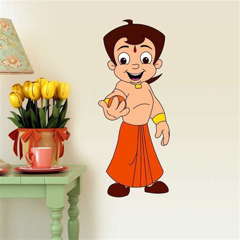 Buy Asian Paints Nilaya - Chhota Bheem and Friends 9.25" x 23" wall ...