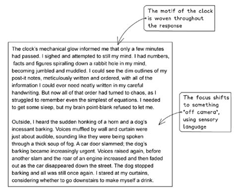Demo Answer Descriptive Writing - English Language for GCSE/IGCSE - Class