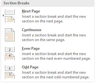 Breaks - How to become an Expert of MS Word - Class 6 PDF Download