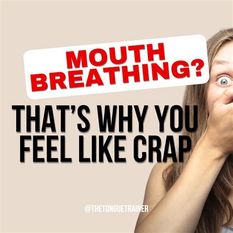 Mouth Breathing? That's Why You Feel Like Crap! | Impact Myofunctional ...