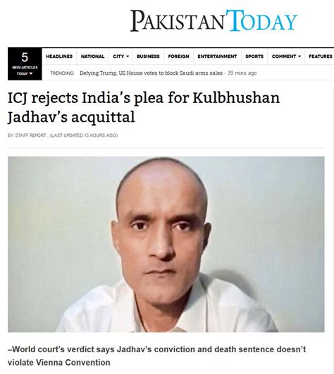 Kulbhushan Jadhav case: This is how Pakistani media claimed outright ...