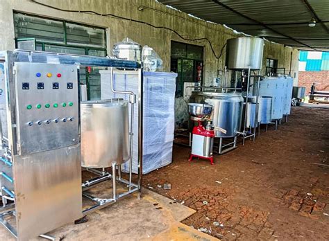 Milk Processing Plant And Machines - 5000 LPH Milk Pasteurization Plant ...