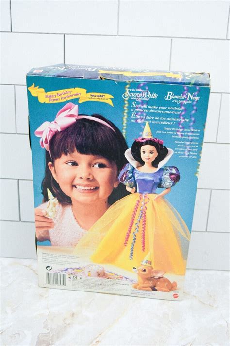 Snow White Barbie Doll - New In Box (NRFB) 1992 - Classic Disney ...