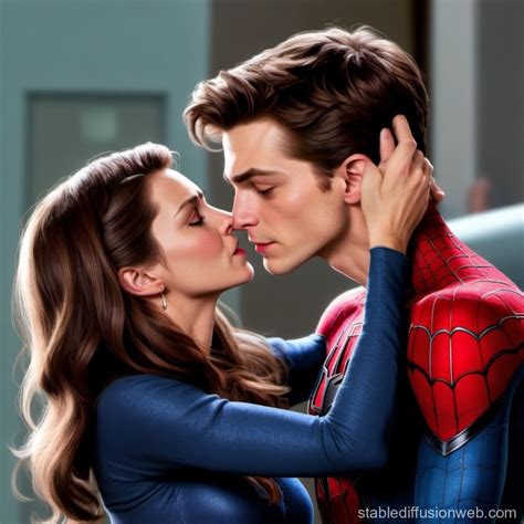 Peter Parker's Unconventional Moment with Aunt May | Stable Diffusion Online