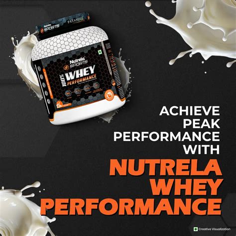 Patanjali Nutrela Sports 100% Whey Performance Malai Kulfi-2KG + FREE ...