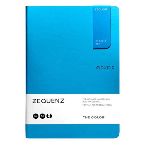 Zequenz The Color A6 Ruled Notebook - Ocean | Penpencilink