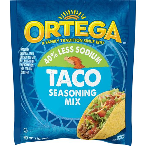 Ortega - Taco Sauces, Tortillas, Taco Shells, Taco Seasoning