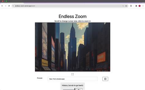 Endless Zoom Loop 的图像结果