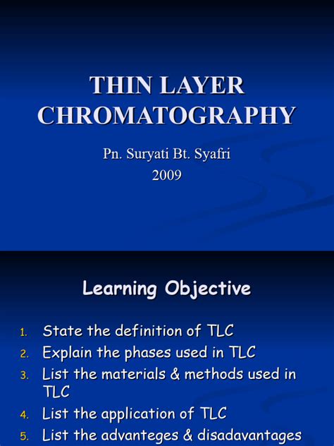 Image result for Thin Layer Chromatography Tutorial